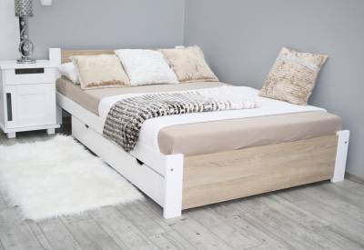Jednolůžková postel GALAN + rošt + matrace ZDARMA