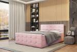 Čalouněná postel boxspring TRENTO