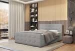 Čalouněná postel boxspring TRENTO
