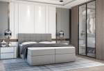 Čalouněná postel boxspring RIVA