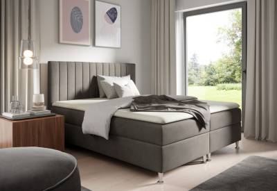 Čalouněná postel boxspring EX