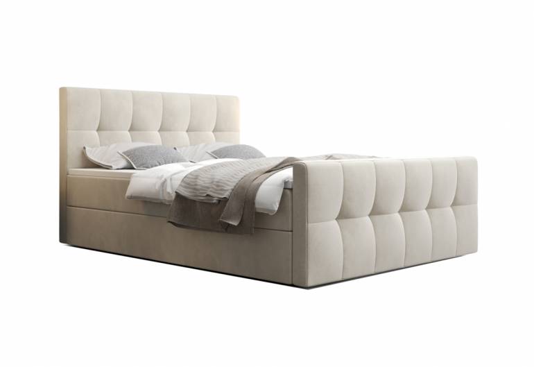 Čalouněná postel boxspring MANHATTAN 2