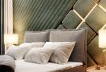 Čalouněná boxspring postel LENTE