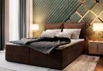 Čalouněná boxspring postel LENTE