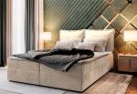 Čalouněná boxspring postel LENTE