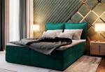 Čalouněná boxspring postel LENTE