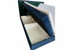 Čalouněná boxspring postel VOXI