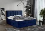 Čalouněná boxspring postel VOXI
