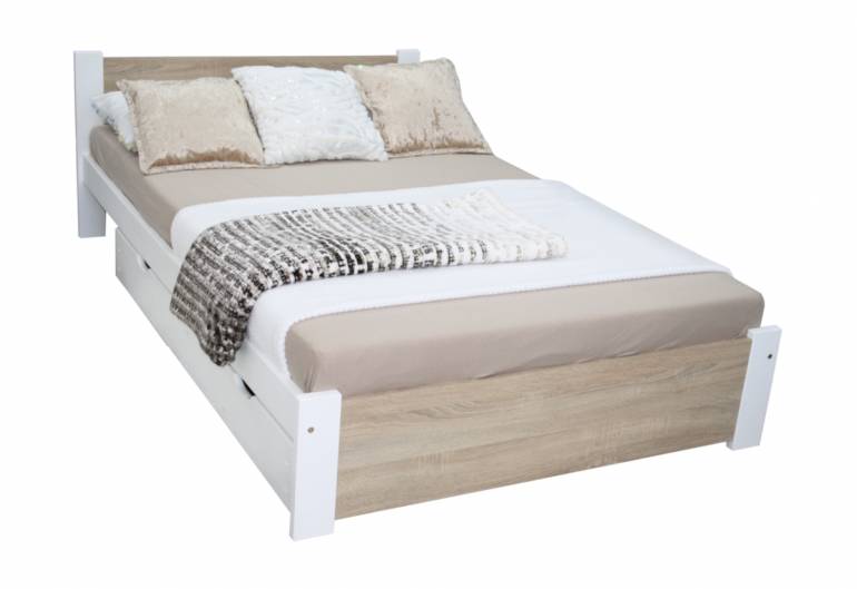 Jednolůžková postel GALAN + rošt + matrace ZDARMA
