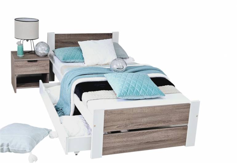 Postel LEA + matrace + rošt ZDARMA