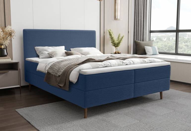 Čalouněná postel boxspring NARA comfort