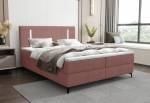 Čalouněná postel boxspring ONO 2 comfort