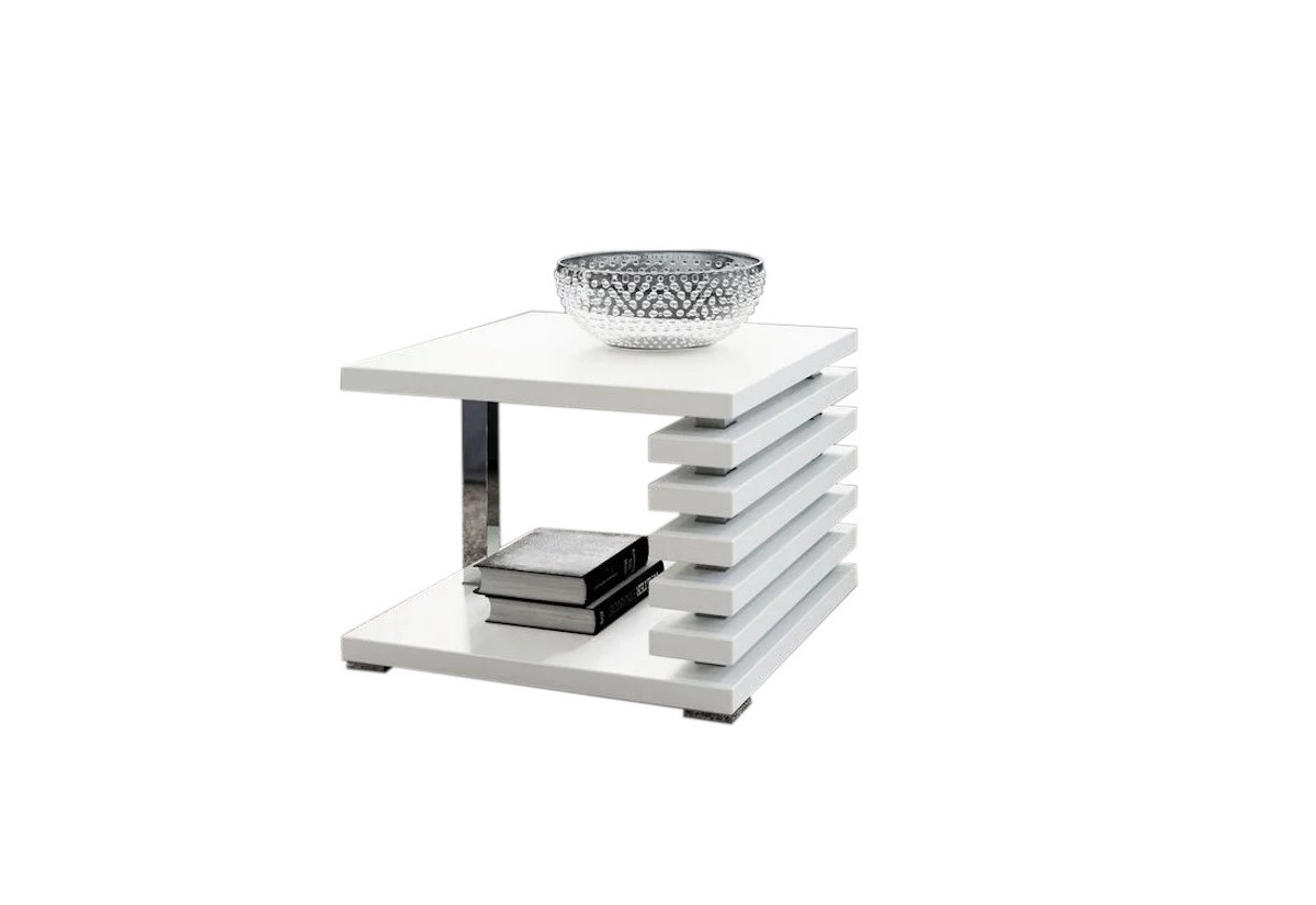 Supermobel Konferenční stolek KYOTO, 60x44x60, bílý