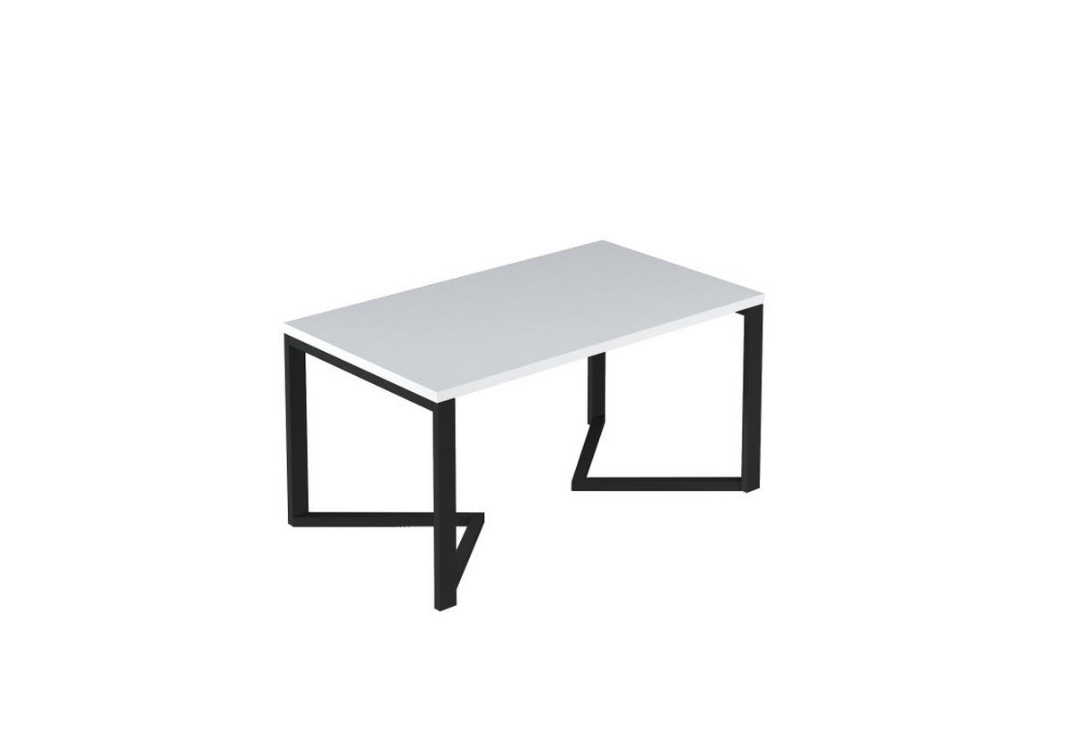 Supermobel Konferenční stolek GAVINO, 60x90x42, bílá mat