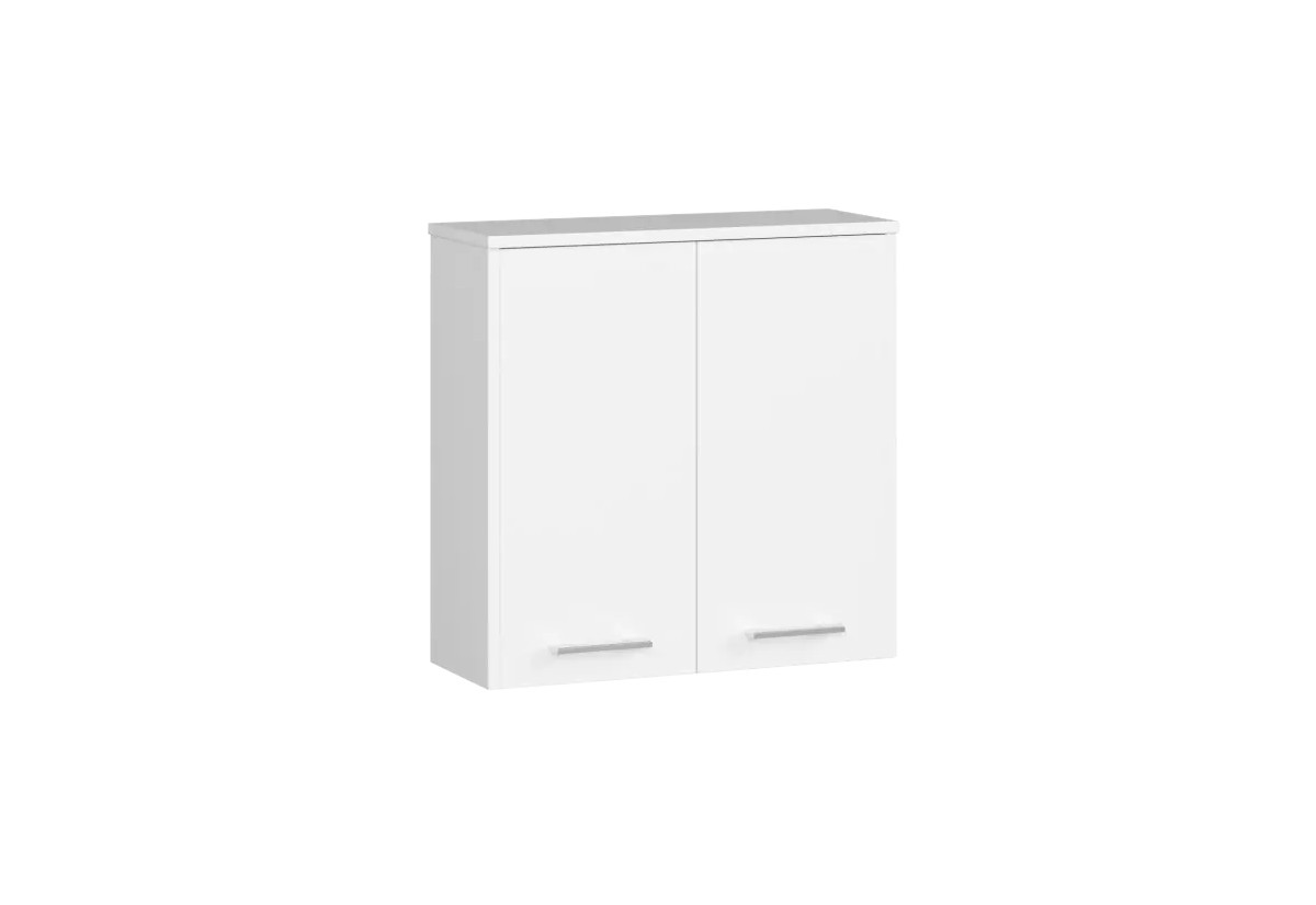 Supermobel Závěsná koupelnová skříňka FIN W60, 60x60x22, bílá