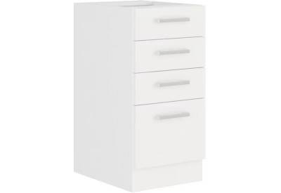 Kuchyňská skříňka dolní EKO WHITE 40D 4S