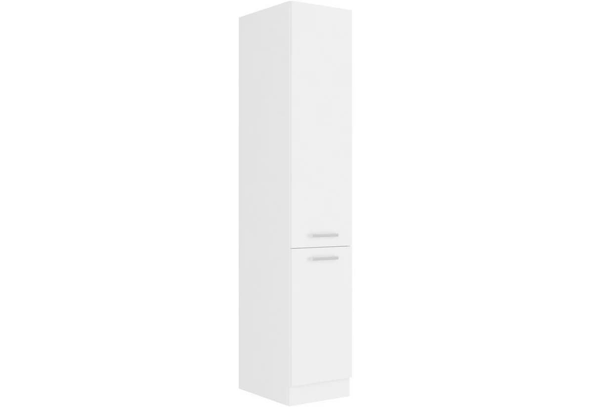 Supermobel Kuchyňská skříňka vysoká EKO WHITE 40 DK-210 2F, 40x210x57, bílá