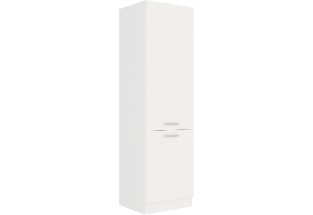 Supermobel Kuchyňská skříňka vysoká EKO WHITE 60 DK-210 2F, 60x210x57, bílá
