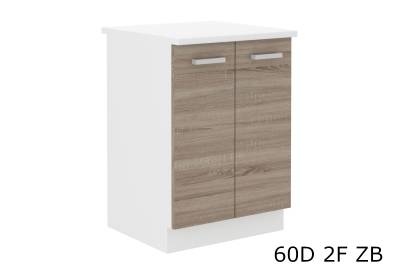 Kuchyňská skříňka dolní dvoudveřová s pracovní deskou DAVE