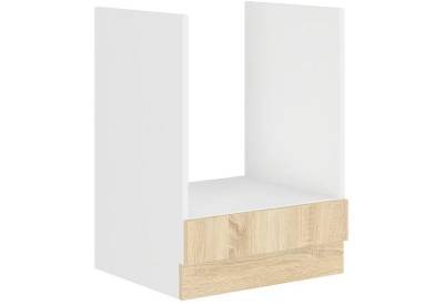 Kuchyňská skříňka vestavná SARA 60 DG BB, 60x82x48, bílá/sonoma