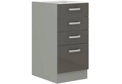 Kuchyňská skříňka dolní šuplíková GREY