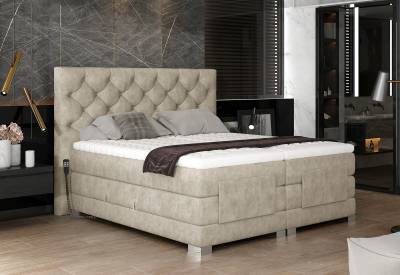 Čalouněná postel boxspring CLOVER