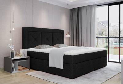 Čalouněná postel boxspring IDRIS
