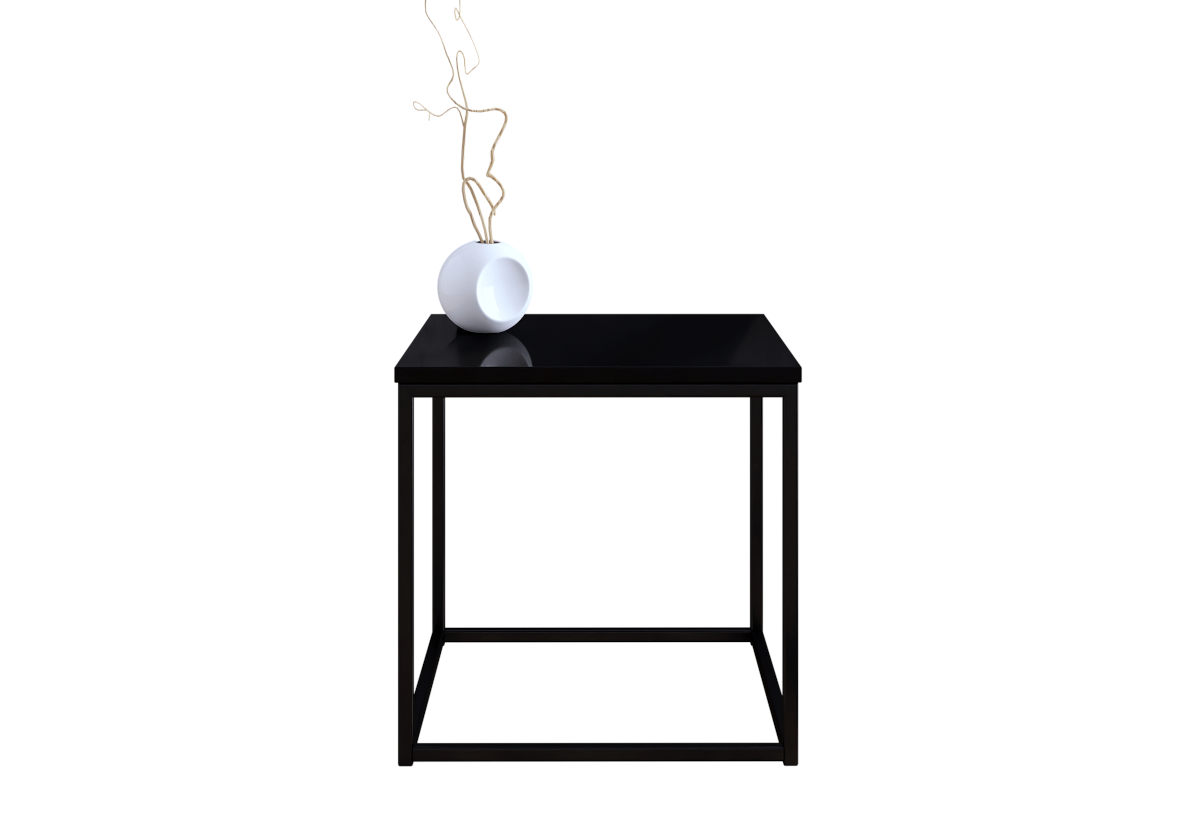 Supermobel Konferenční stolek BELRET, 60x45x60, černá lesk