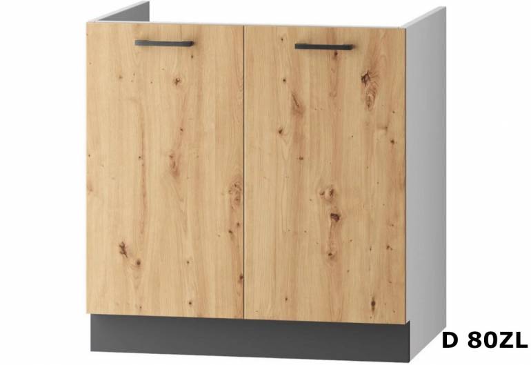Kuchyňská skříňka dřezová dvoudveřová CLARA
