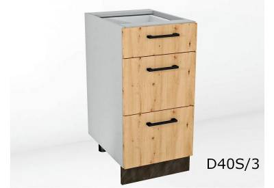 Kuchyňská skříňka dolní šuplíková CLARA