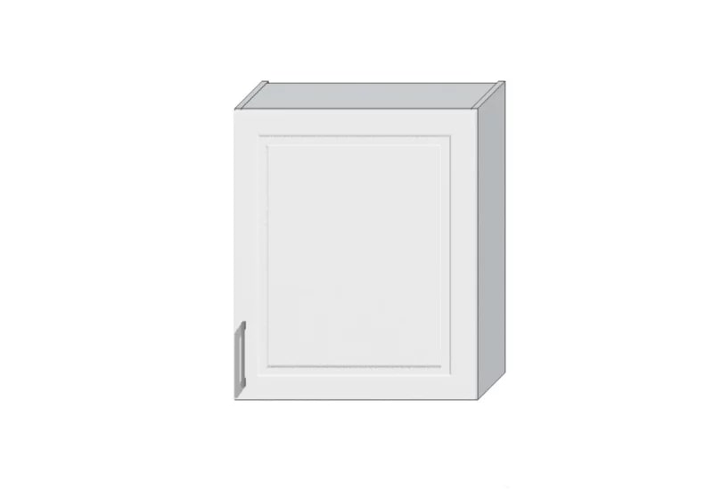Supermobel Kuchyňská skříňka horní s odkapávačem NATALIA W60 SU, 60x72x28,8, popel/bílá lesk