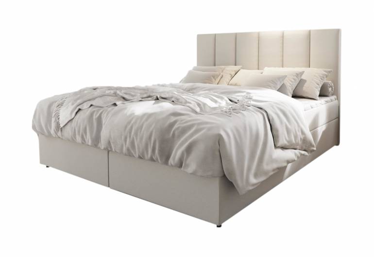 Čalouněná postel boxspring MERIL