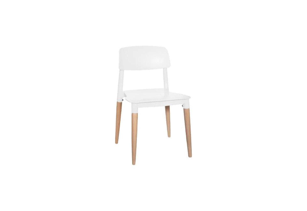 Supermobel Dětská židlička RETRO, 30,5x53x32, bílá