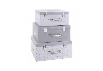 Set úložných boxů STORAGE 2, šedá