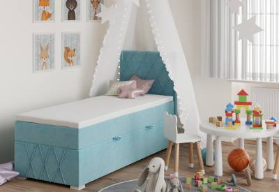 Čalouněná postel boxspring ROYAL