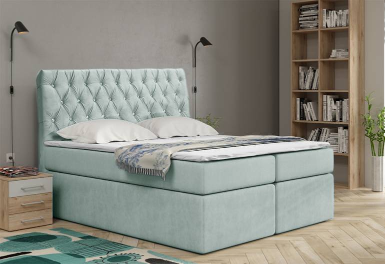 Čalouněná postel boxspring TYP 58
