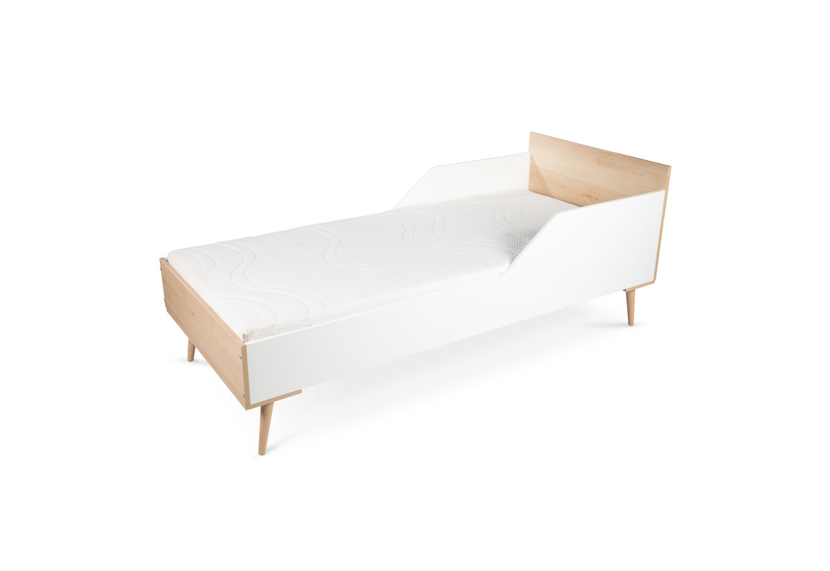 Supermobel Dětská postel SOFIE,184x72x84,bílá/buk