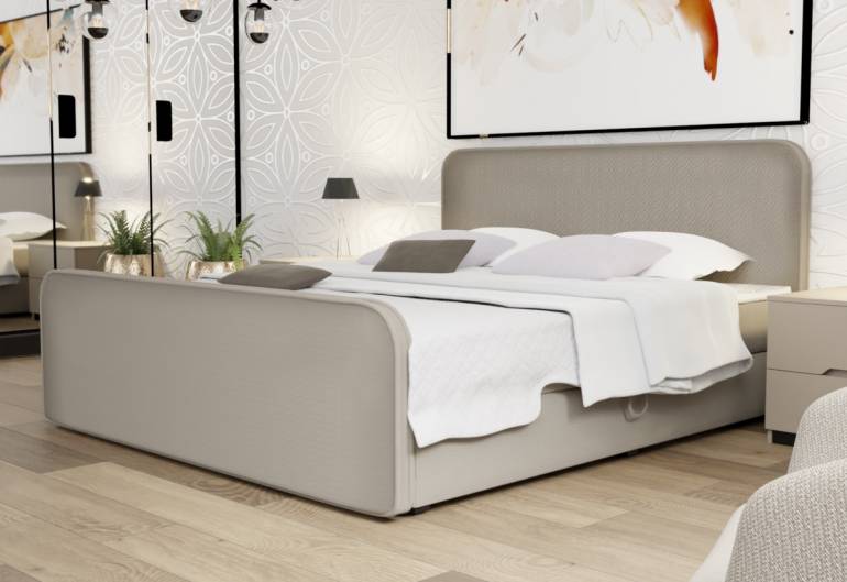 Čalouněná postel boxspring LARA