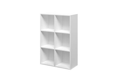 Regál IKA 2, 64,8x96,4x30, bílá
