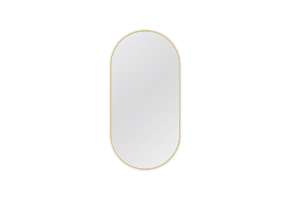 Supermobel Zrcadlo MICEDI, 50x100, zlatá