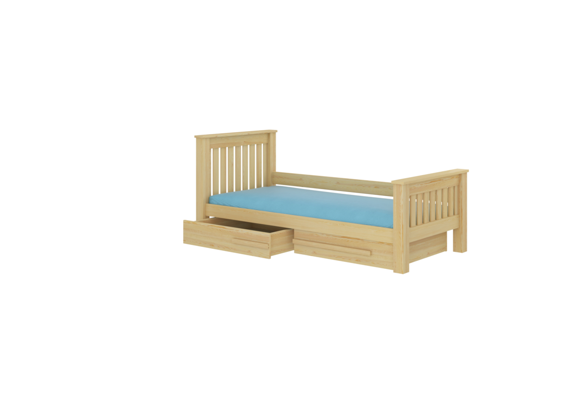 Supermobel Dětská postel CARMEL, 90x190, borovice