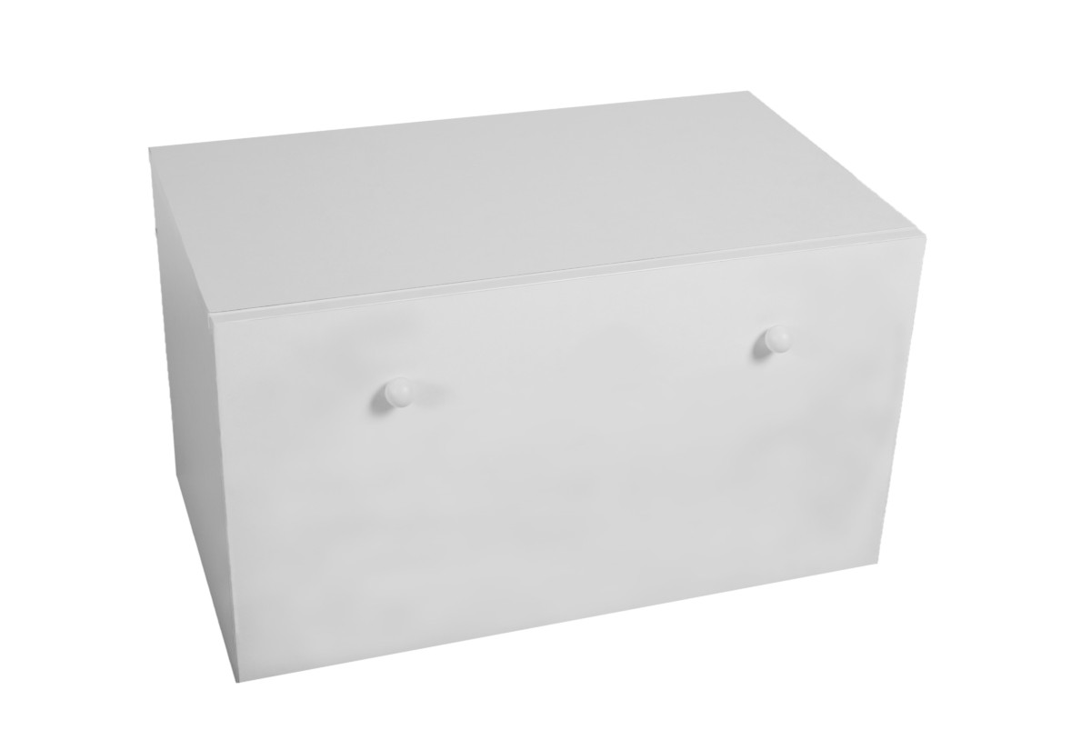 Supermobel Úložný box INGA, 70,6x41,6x41,6, bílá