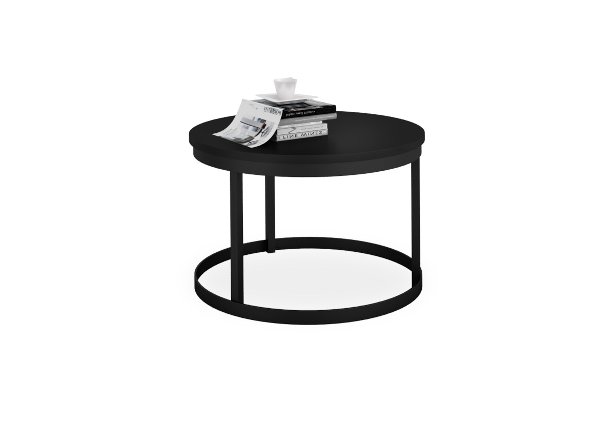 Supermobel Konferenční stolek RINEN, 55x36x55, černá