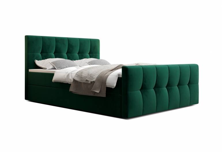 Čalouněná postel boxspring MANHATTAN