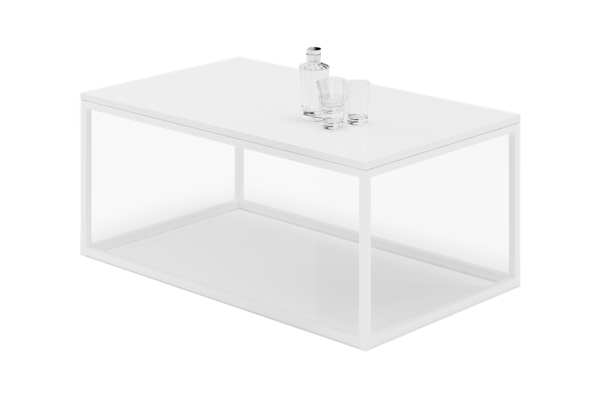 Supermobel Konferenční stolek NARISA, 100x43x60, bílá