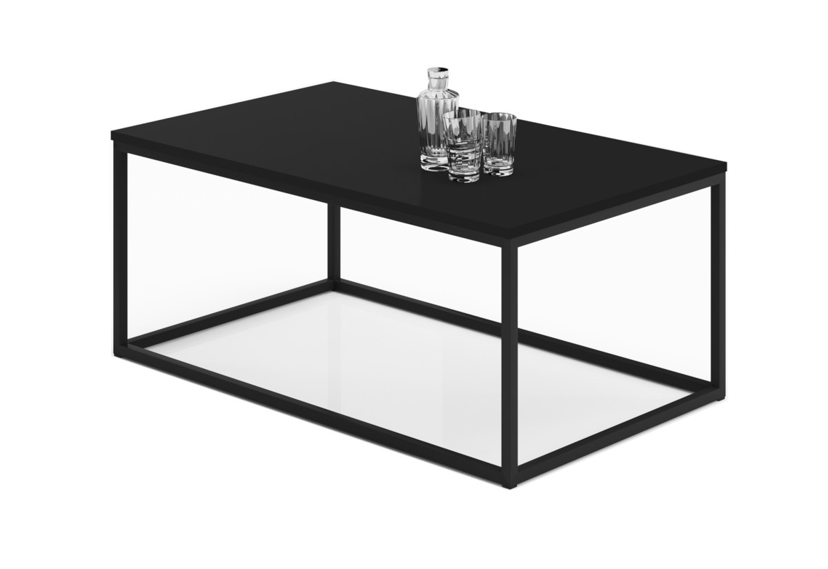 Supermobel Konferenční stolek NARISA, 100x43x60, černá
