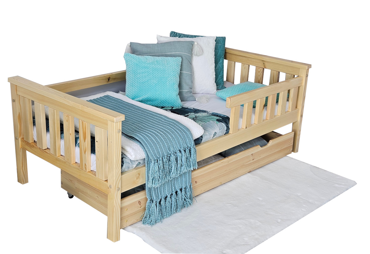 Supermobel Dětská postel ASIA + rošt, 160x80, borovice