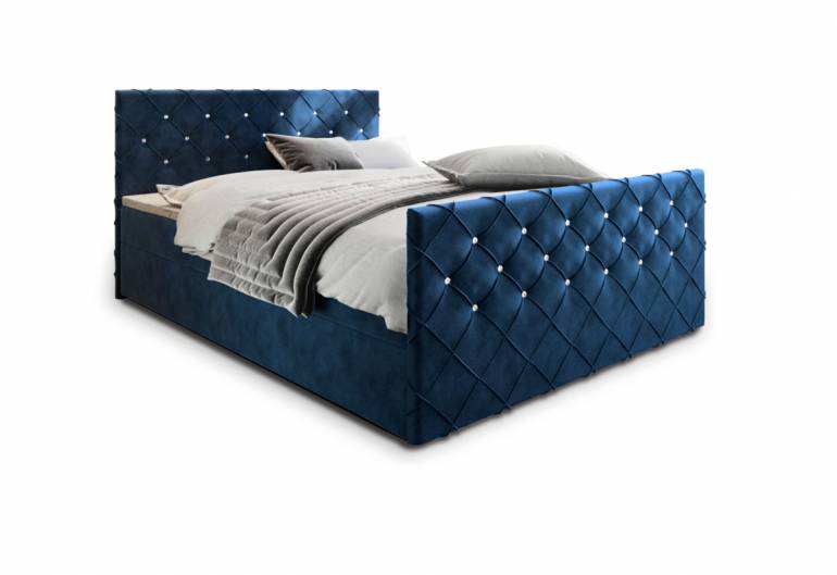 Čalouněná postel boxspring MANDI