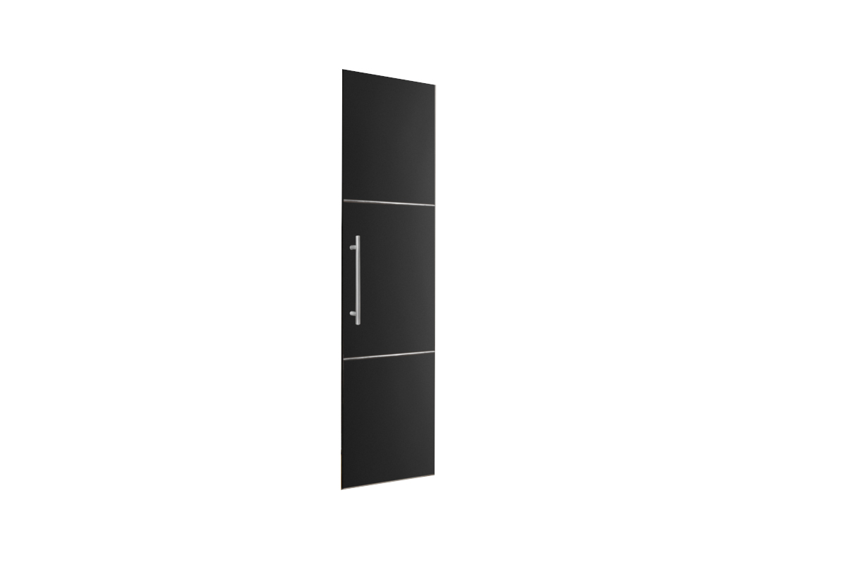 Supermobel Posuvné dveře EVO PLUS 80, 80x205, černá