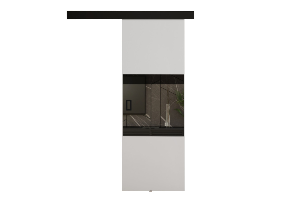 Supermobel Posuvné dveře LUMBA 60, 60x205, bílá